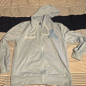 BABY BLUE ZIP UP